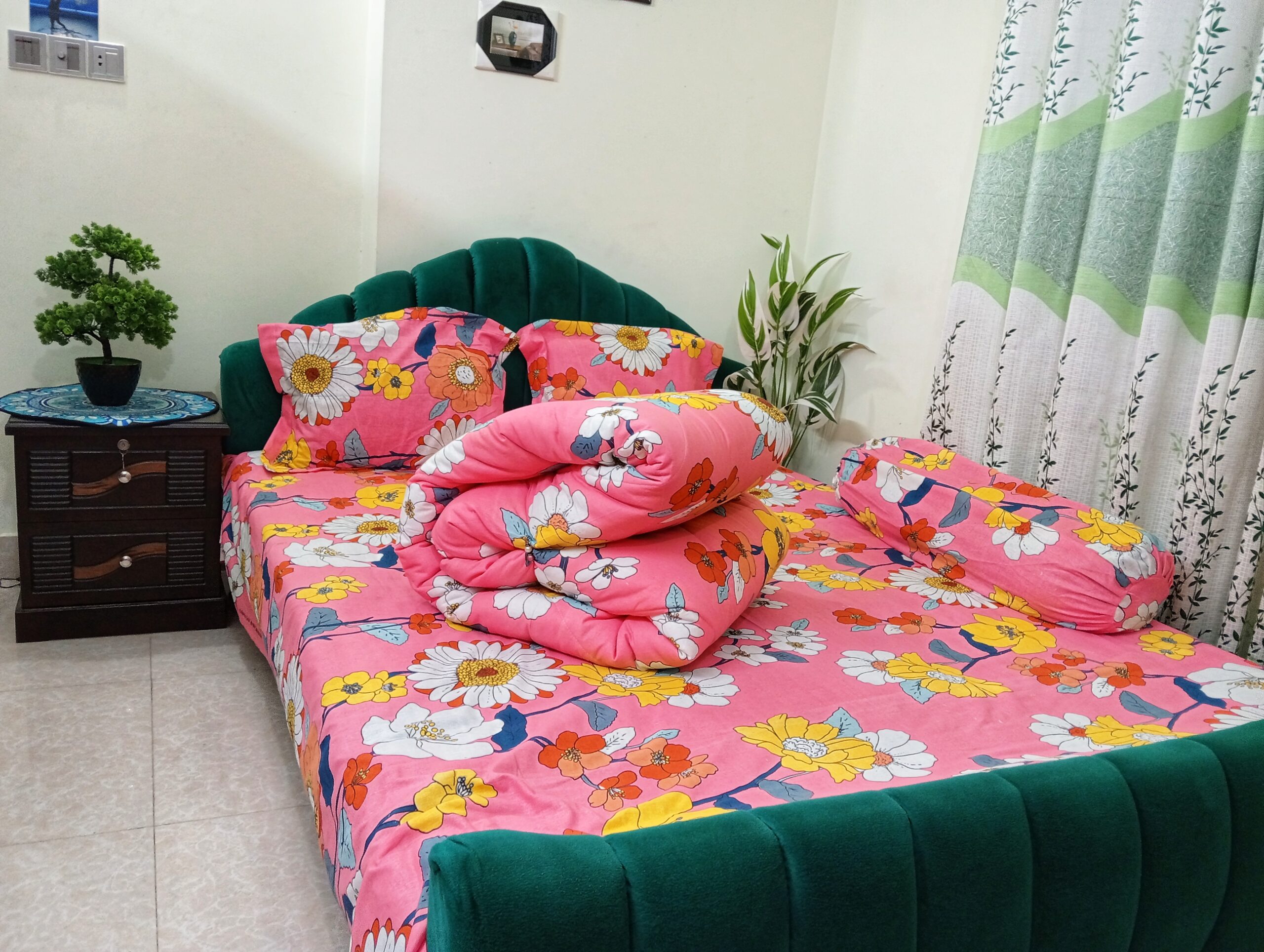 oplus_0 ৫ পিস প্রিমিয়াম কম্ফোর্টার সেট Code:CFT1 - Image 1
