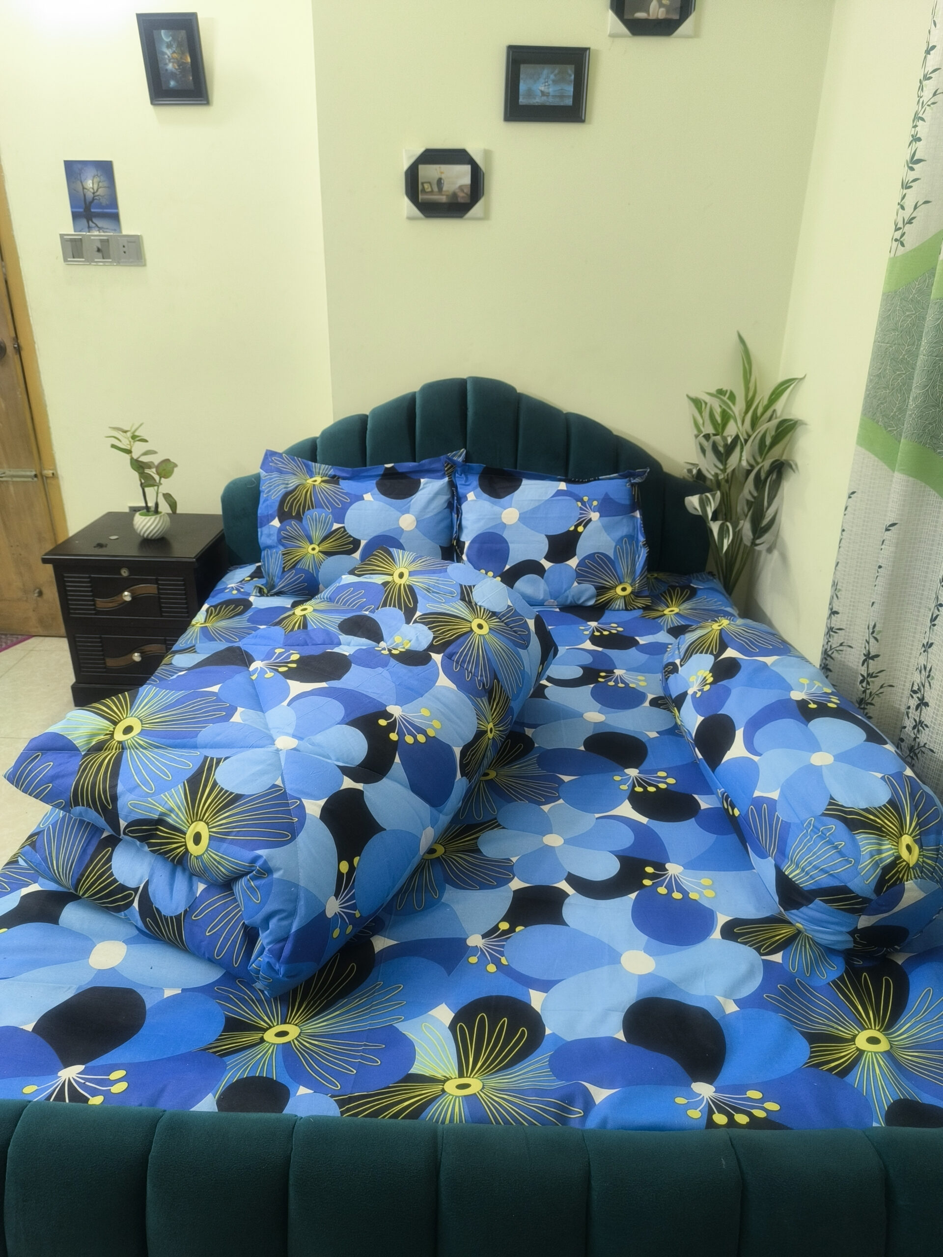 1000037584 (1) ৫ পিস প্রিমিয়াম কম্ফোর্টার সেট Code:CFT3 - Image 1